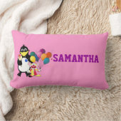 Coussin Rectangle Drôle pingouin et dessin animé clown (Couverture)