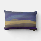 Coussin Rectangle Dunes fracturées du paysage marin Abstrait 15 (Verso)