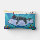 Coussin Rectangle Eau pour bébés (Verso)