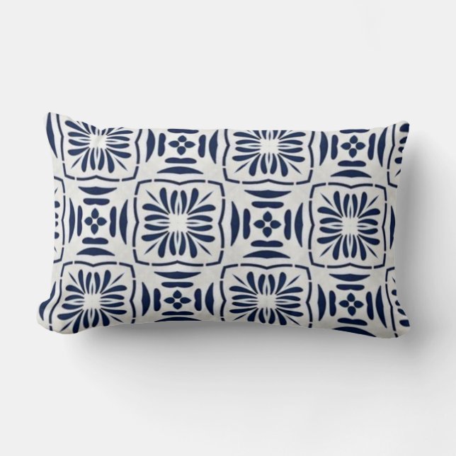 Coussin Rectangle Écho de jardin  (Recto)