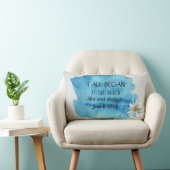 Coussin Rectangle éclaboussure d'aquarelle sur bois romance (Chaise)