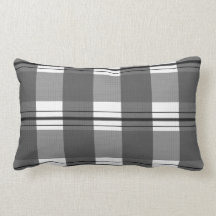 Ecossais scottish noir gris blanc black grey white