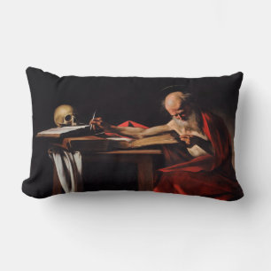 Coussin Rectangle Écriture de Saint Jérôme (par Caravaggio)