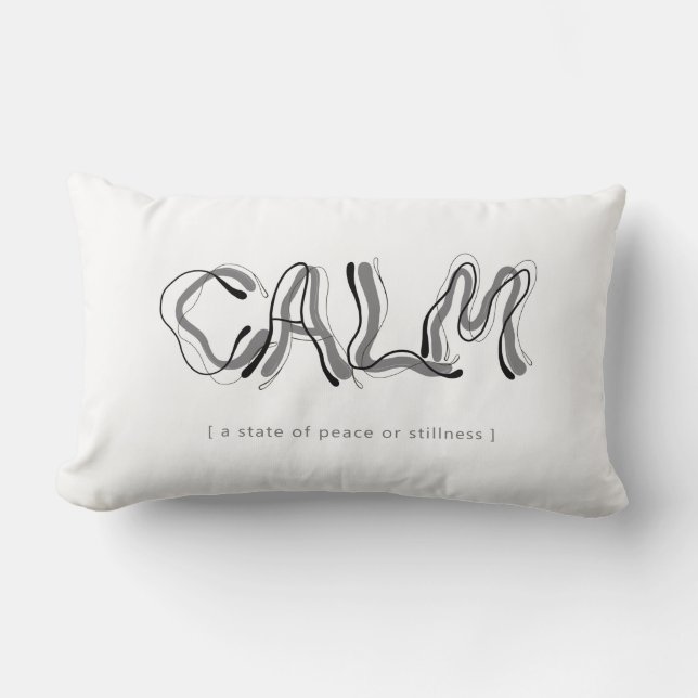 Coussin Rectangle Écriture manuscrite Calme tone café tone Beverage  (Recto)