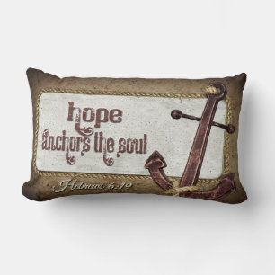 Coussin Rectangle Écriture Nautique