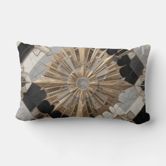 Coussin Rectangle Élégance déco (Verso)