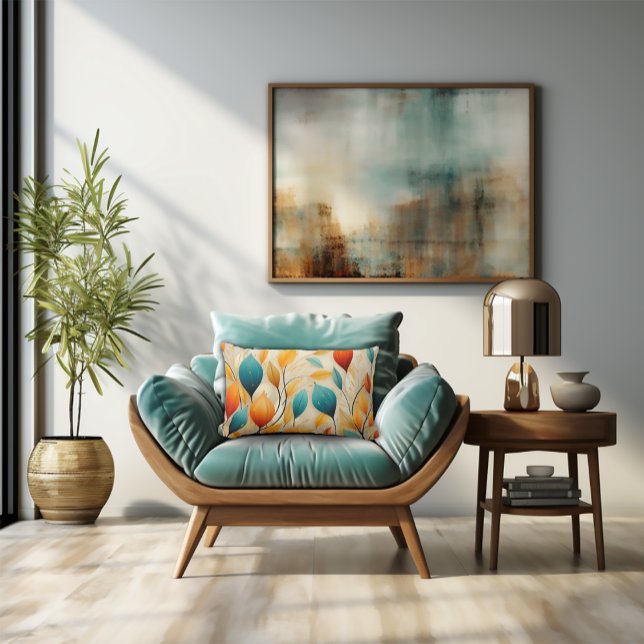 Coussin Rectangle Élégance minimaliste (Créateur téléchargé)