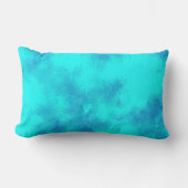 Coussin Rectangle Elégant effet nuage de tempête motif Bleu & Marine (Recto)