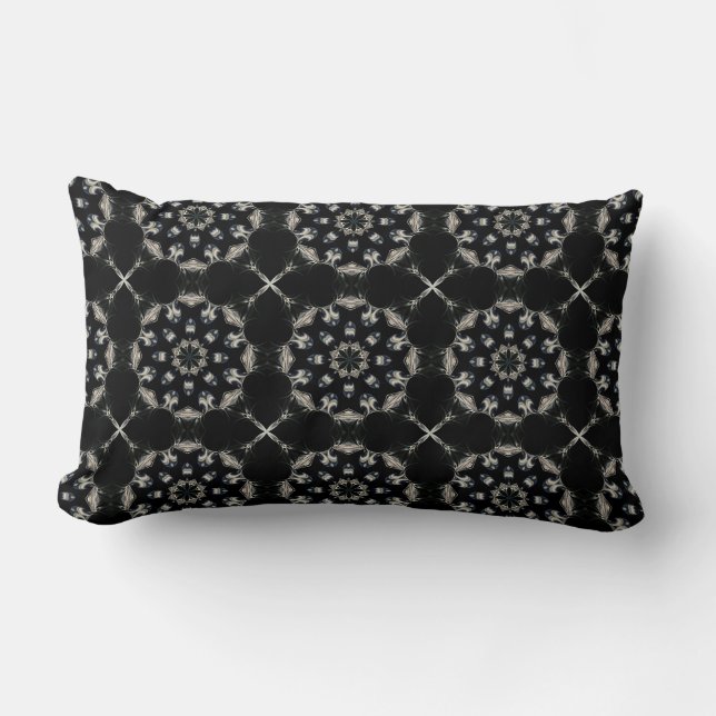 Coussin Rectangle Elégant Mandala (Recto)