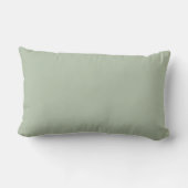 Coussin Rectangle Élégant professionnel simple Monogramme minimalist (Verso)