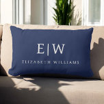 Coussin Rectangle Élégant professionnel simple Monogramme minimalist<br><div class="desc">Découvrez notre Elegant Professional Simple Monogram Minimalist Collection : Elevez votre style avec une sophistication intemporelle et une élégance sobre. Réalisée avec une attention minutieuse aux détails, cette collection présente des designs minimalistes ornés de votre monogramme personnalisé. Chaque pièce respire le professionnalisme et le raffinement, parfait pour faire une impression...</div>