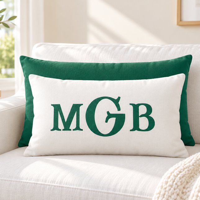 Coussin Rectangle Élégante couverture blanche personnalisée avec mon (Créateur téléchargé)