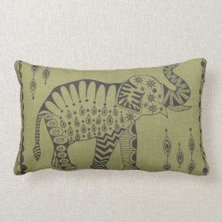 Coussin Rectangle Éléphant africain