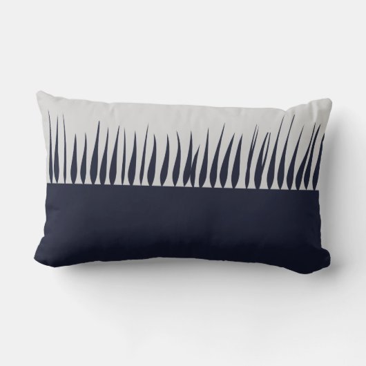 Coussin Rectangle Élevage bleu (Verso)
