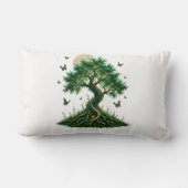 Coussin Rectangle emerald magic tree latte mug (Verso)