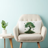 Coussin Rectangle emerald magic tree latte mug (Chaise)