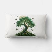 Coussin Rectangle emerald magic tree latte mug (Recto)