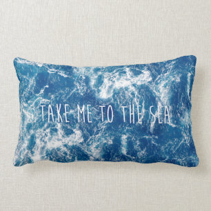 Coussin Rectangle Emmène-moi à la mer