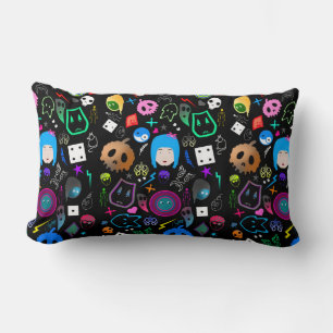 Coussin Rectangle Emo Halloween