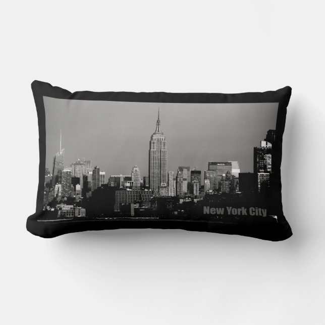 Coussin Rectangle Empire State-New York City (Recto)