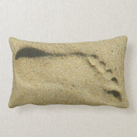 Empreinte de pas dans le sable