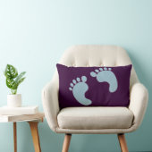 Coussin Rectangle Empreintes bébé (Chaise)