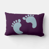 Coussin Rectangle Empreintes bébé (Verso)