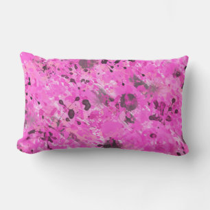 Coussin Rectangle Encre rose