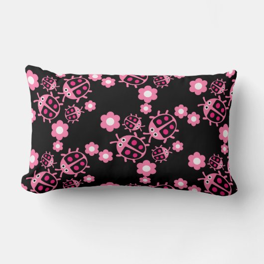 Coussin Rectangle Enfants Coccinellidae coccinelle (Recto)