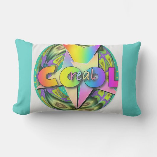 Coussin Rectangle Enfants Cool réel (Recto)
