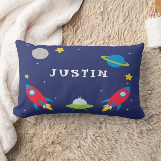 Coussin Rectangle Enfants d'espace extra-atmosphérique/coussin de (Couverture)