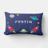 Coussin Rectangle Enfants d'espace extra-atmosphérique/coussin de (Recto)