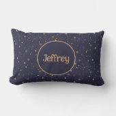 Coussin Rectangle Enfants Starry Night Sky Stars dans l'espace Multi (Recto)