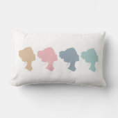 Coussin Rectangle Ensemble - des pastels plus forts (Recto)