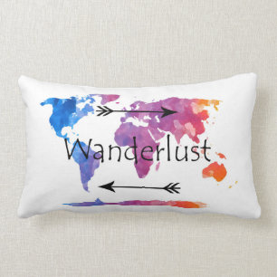 Coussin Rectangle Envie de voyager