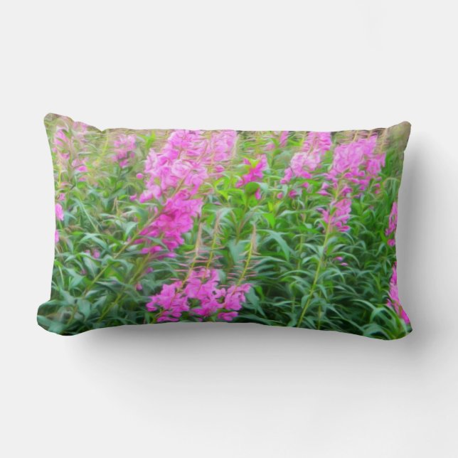 Coussin Rectangle Épilobe en épi (Recto)