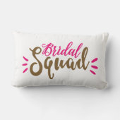 Coussin Rectangle Équipe nuptiale (Verso)