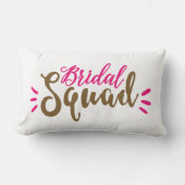Coussin Rectangle Équipe nuptiale (Recto)