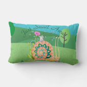 Coussin Rectangle Escargot mûre (Verso)