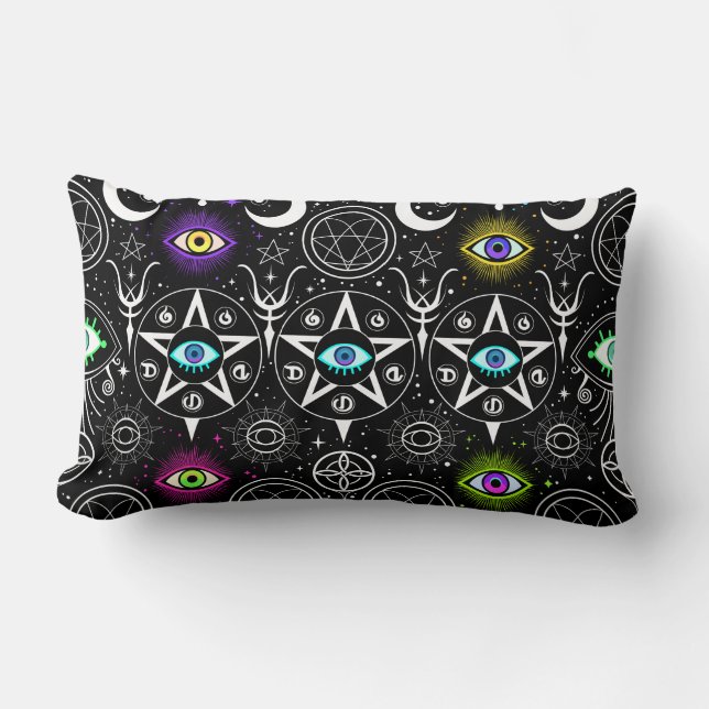 Coussin Rectangle Ésotérique (Recto)