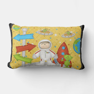 Coussin Rectangle Espace extra-atmosphérique Salle pour enfants Cous