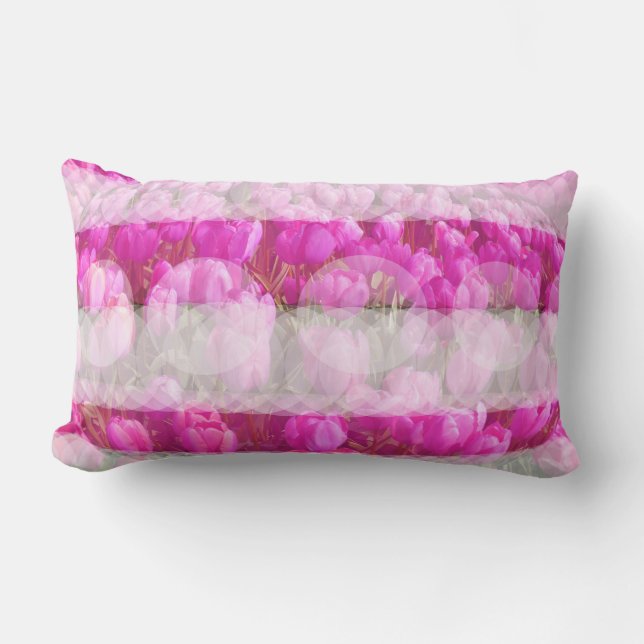 Coussin Rectangle Esprits de tulipe (Recto)