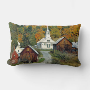 Coussin Rectangle États-Unis, Vermont, Waits River. Le feuillage d'