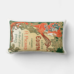 Coussin Rectangle étiquette Art nouveau français 1910