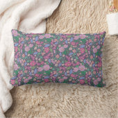 Coussin Rectangle Éventails japonais de la fête des mères coquelicot (Couverture)