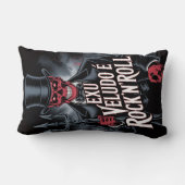 Coussin Rectangle Exu Veludo é Rock'N'Roll #1 (Verso)