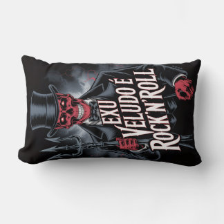 Coussin Rectangle Exu Veludo é Rock'N'Roll #1
