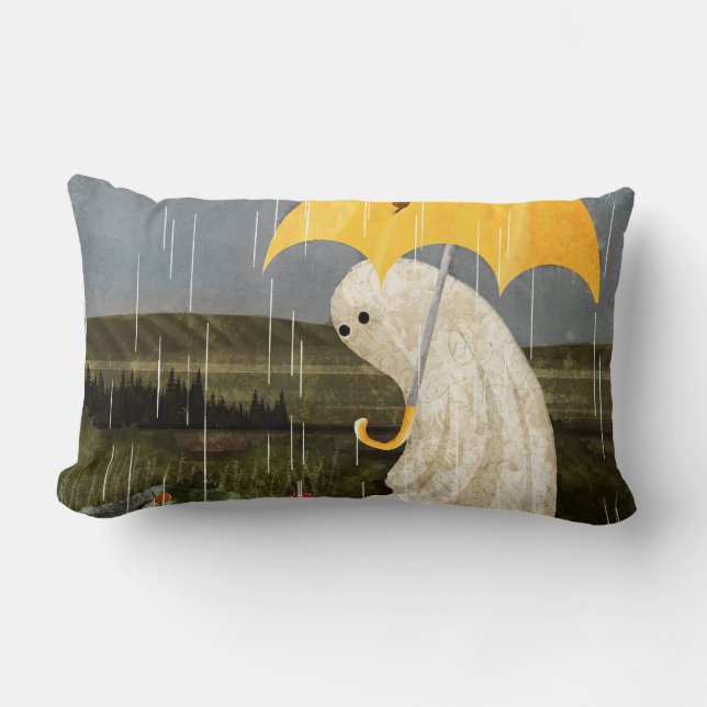 Coussin Rectangle Faire des amis (Recto)