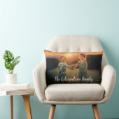 Coussin Rectangle Faites votre propre photo de famille normale (Chaise)
