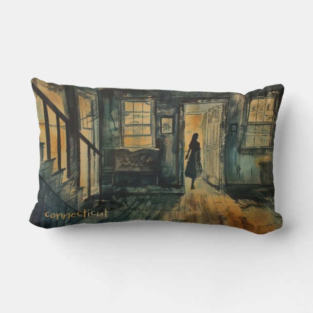 Coussin Rectangle Fantôme de Litchfield Litchfield Jeu d'oreiller (Verso)